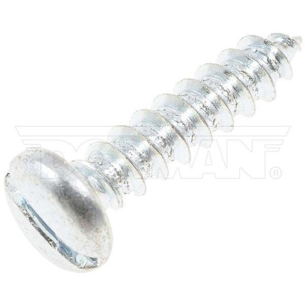 Motormite Sheet Metal Screw, #1 x Pan Head Slotted Drive 44309